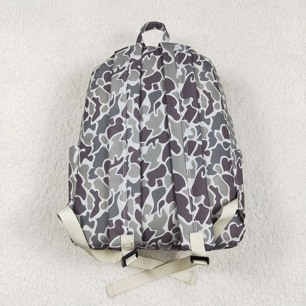 USA Shop (in stock)BA0268 RTS NO MOQ Baby Bags Kids Hunting Dog Camo Backpack School Bag