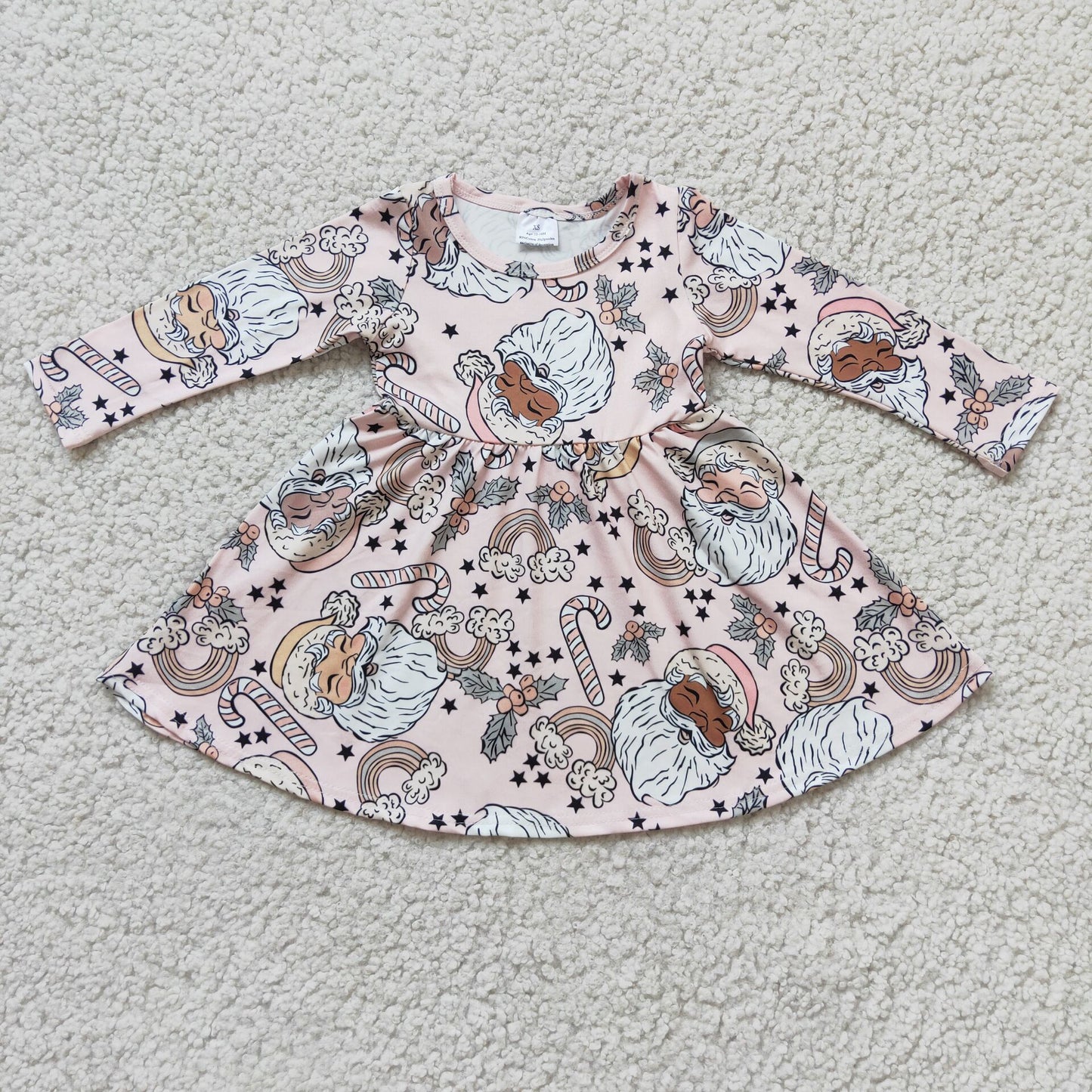 6 A9-3 Christmas santa big sweep dresses