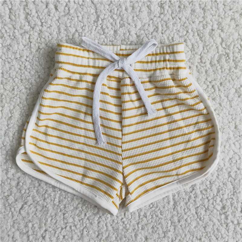 B0-4 Baby girls summer sports design shorts 10
