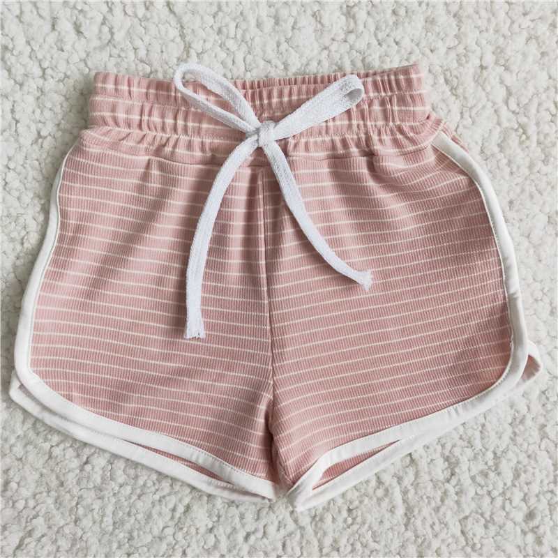 B0-4-1 Baby girls summer sports design shorts 10