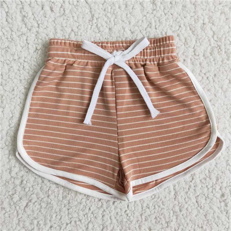 B0-19 Baby girls summer sports design shorts 15