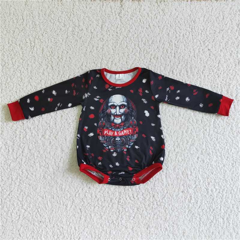 RTS LR0145 PLAY A GAME clown long-sleeved jumpsuit
