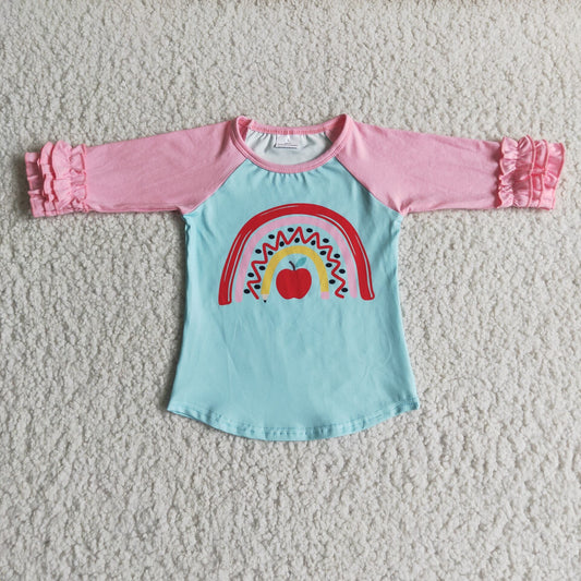 6 A20-19  Apple back to school shirt