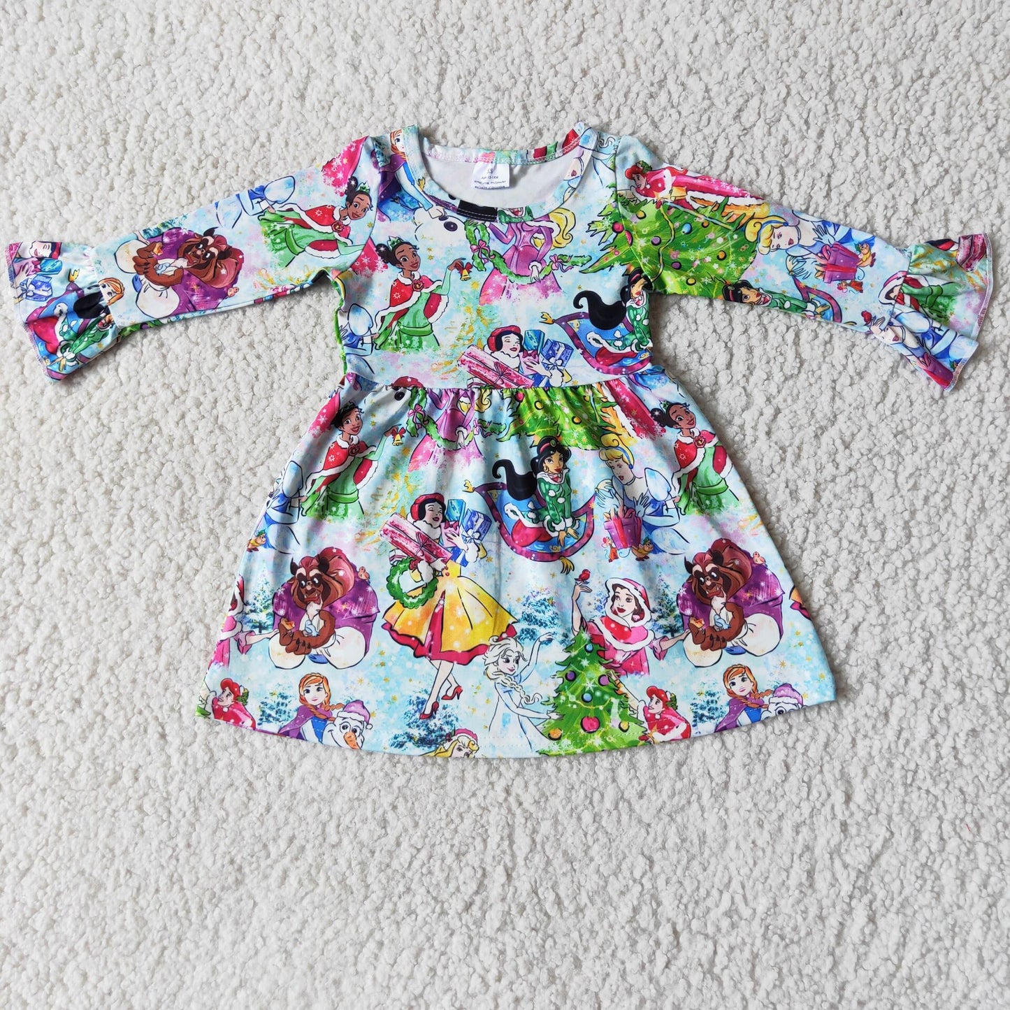 6 A16-17 Christmas princess dresses