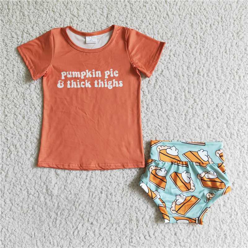 C1-7 Pie brown bummie sets