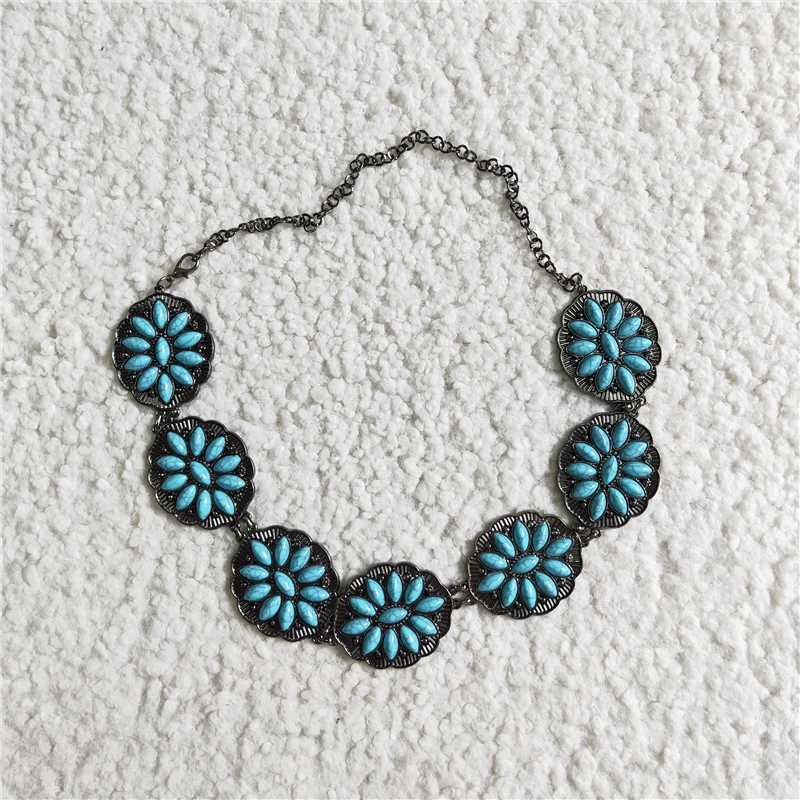GB0002 Children's turquoise belt