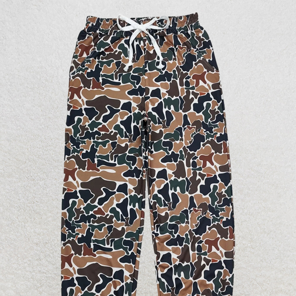 4.08 P0621 RTS NO MOQ Brown camo adult women pants