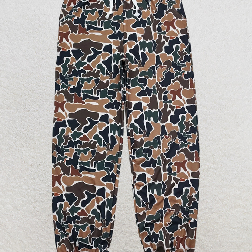 4.08 P0621 RTS NO MOQ Brown camo adult women pants