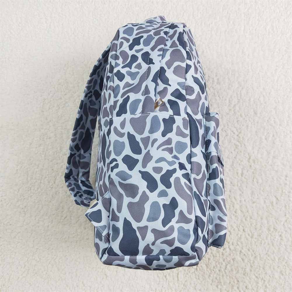 BA0260RTS NO MOQ Baby Bags Baby Boys Grey Camo Backpack School Bag