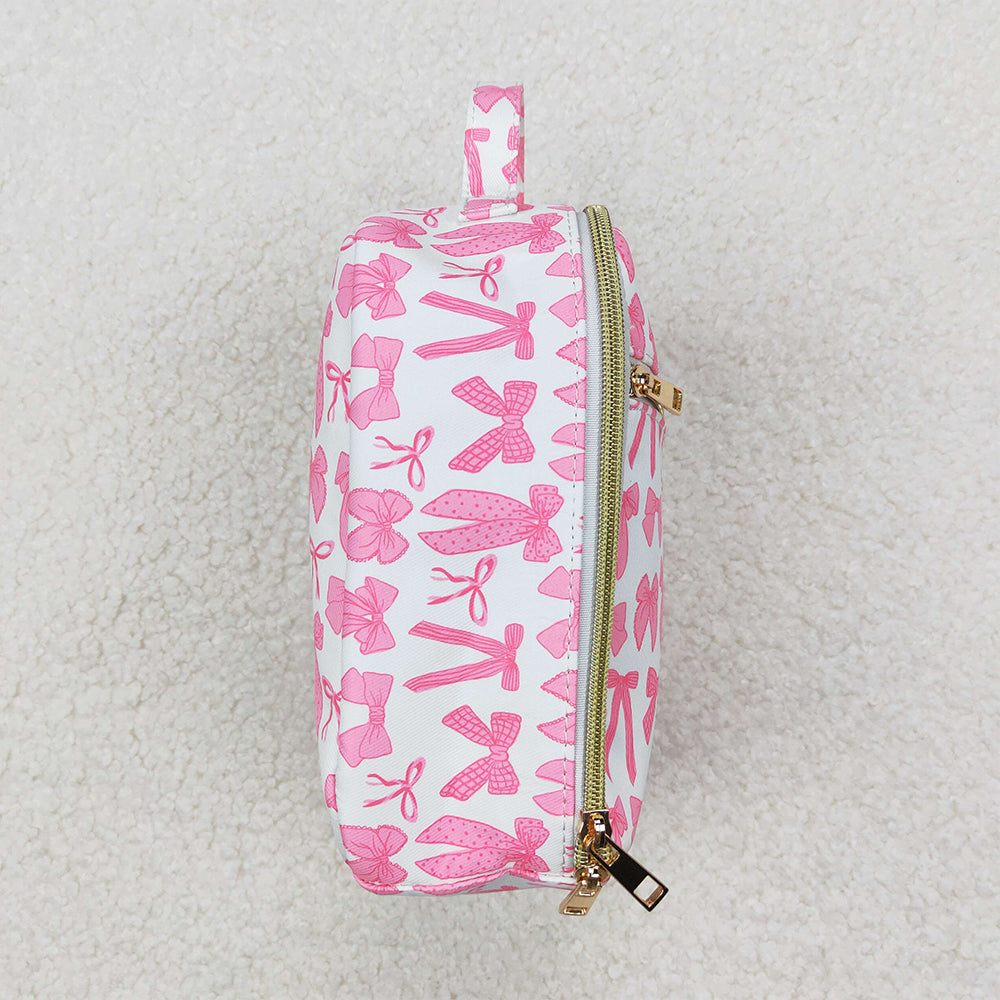 USA Shop (in stock) BA0284 RTS NO MOQ Pink bow kids girls lunch box bag