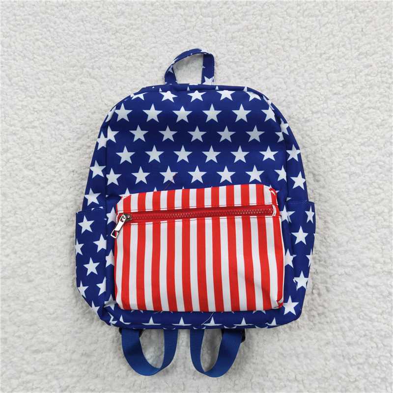 BA0053 Baby Kids Children 4th Of July Back Bags