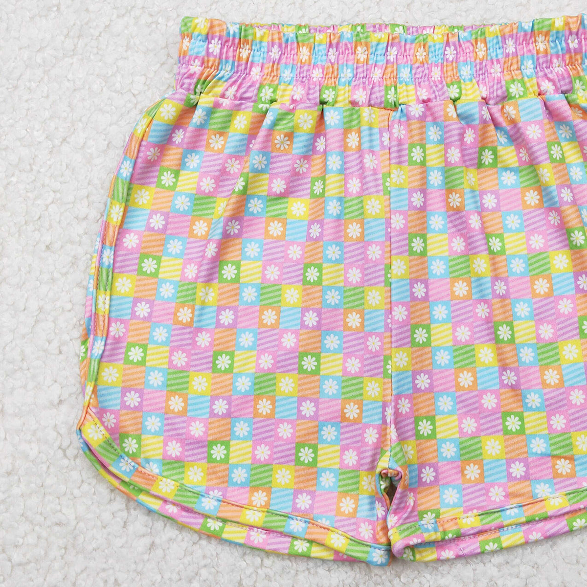 4.15 SS0474 RTS NO MOQ Baby Girls Summer Shorts baby girl clothes floral summer shorts