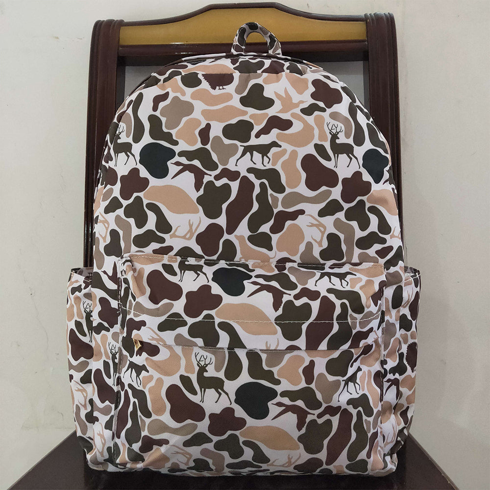 USA Shop (in stock)BA0288 RTS NO MOQ Camo turkey deer dog hunting kids backpack