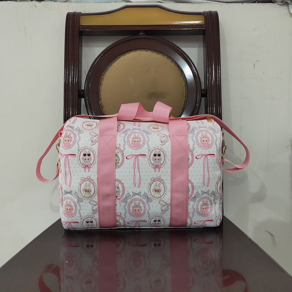 6.10 BA0301 RTS NO MOQ Baby Bags Pink heart bow small duffel bag