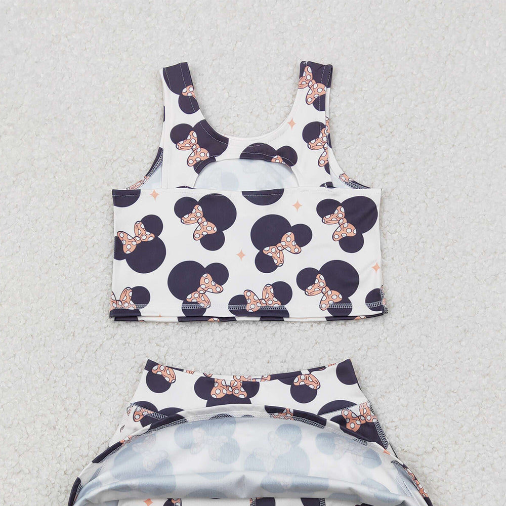 4.15 GSD1934 RTS NO MOQ Baby Girls Summer Yoga Outfits baby girls clothes sleeveless dresses