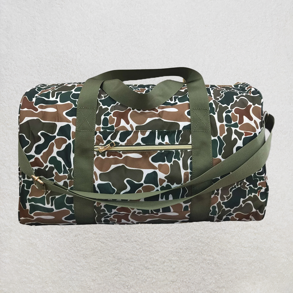 USA Shop (in stock) RTS NO MOQ Baby Bags Green Camo Fitness Backpack Duffle Bag