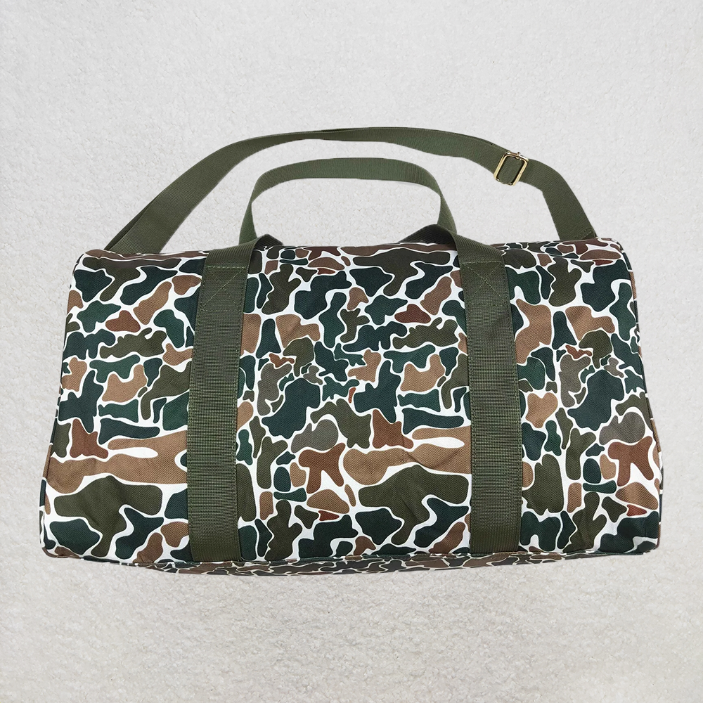 USA Shop (in stock) RTS NO MOQ Baby Bags Green Camo Fitness Backpack Duffle Bag