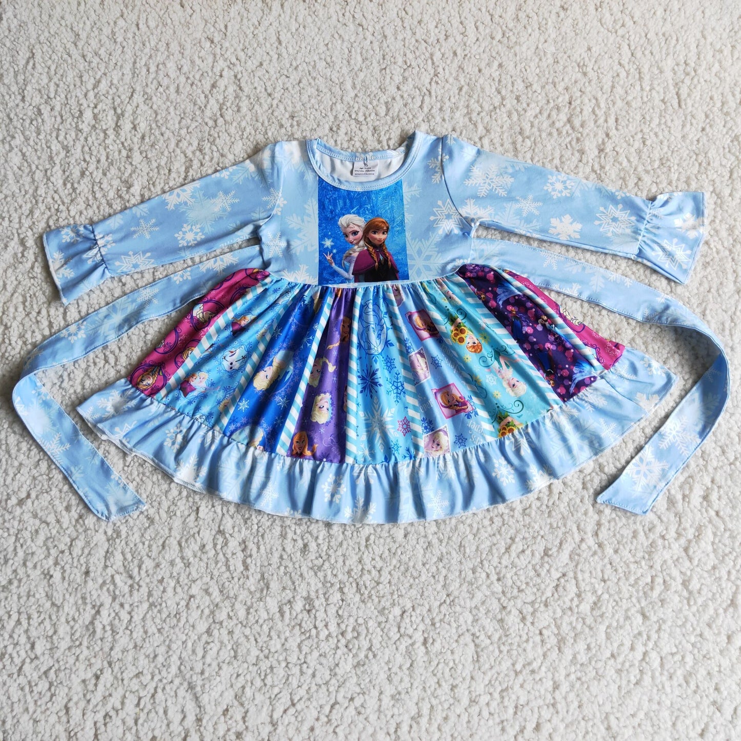 6 A16-14 Fro blue twirl dresses