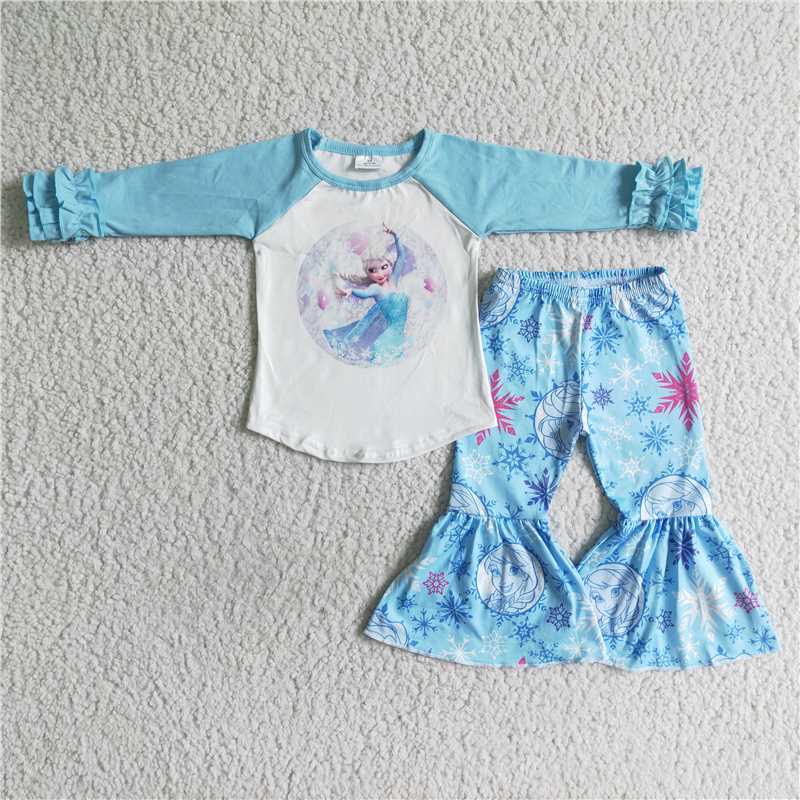 6 A26-28Long sleeve princess wholesale girls clothing