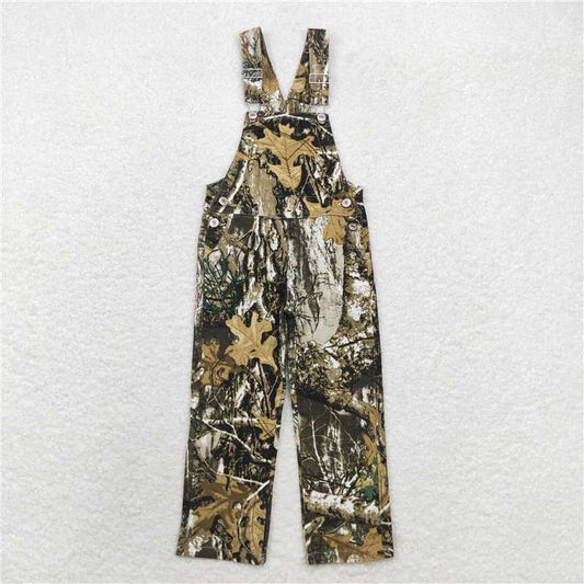 USA Shop (in stock)P0533  Baby Boys Kids Fall Hunting Camo Denim Strap jumpsuits Overall