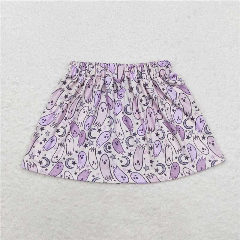 GLK0028 Baby Girls Halloween Ghost Skirt