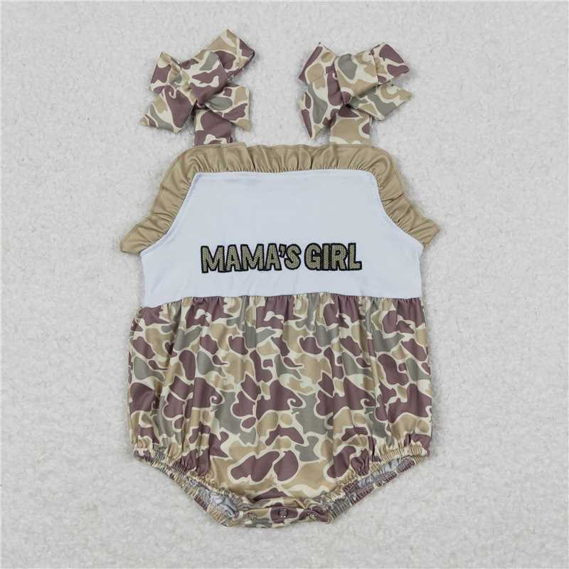 SR0994 Baby Girls Camo Mama's Girl Boys Sibling Designs Clothes Sets