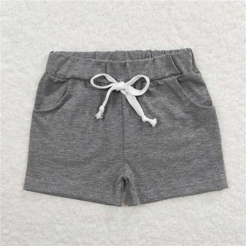 SS0133 Light grey pocket shorts