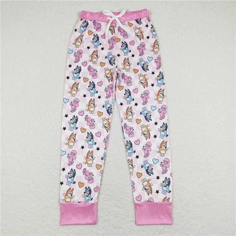 P0393 Family Valentines Pink Dogs Fashion Clothing