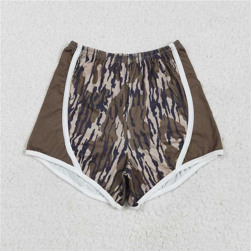 12.23 RTS NO MOQ (In stock)Matching SS0528 Baby Girls Olive Camo Shorts Bottoms