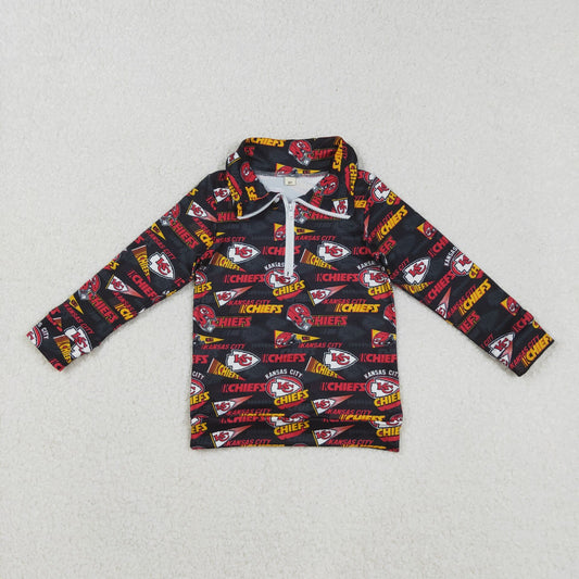 10.14 RTS NO MOQ (In stock)G2-16-3;; Baby Boys Long Sleeve Top Black long-sleeved top