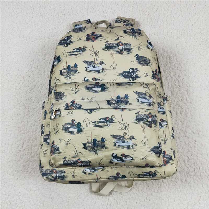 USA Warehouse (IN STOCK) BA0198 Baby Kids Ducks Hunting Sibling Backpack Back Bags