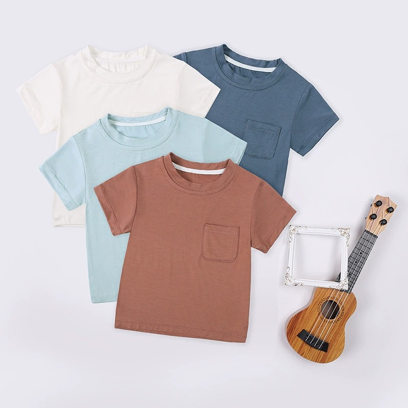 8.26 Pre order Baby Boys White Short Sleeves Tee Shirts Top