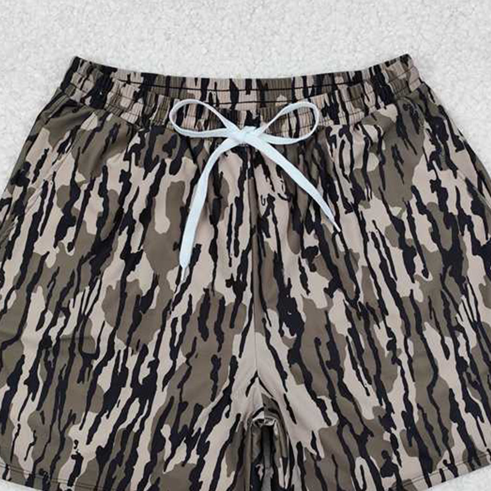 USA Shop (in stock) Bottomland print adult men summer swim trunks