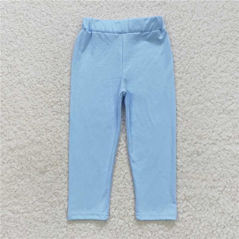 P0209 Baby Girls Aqua Legging Pants
