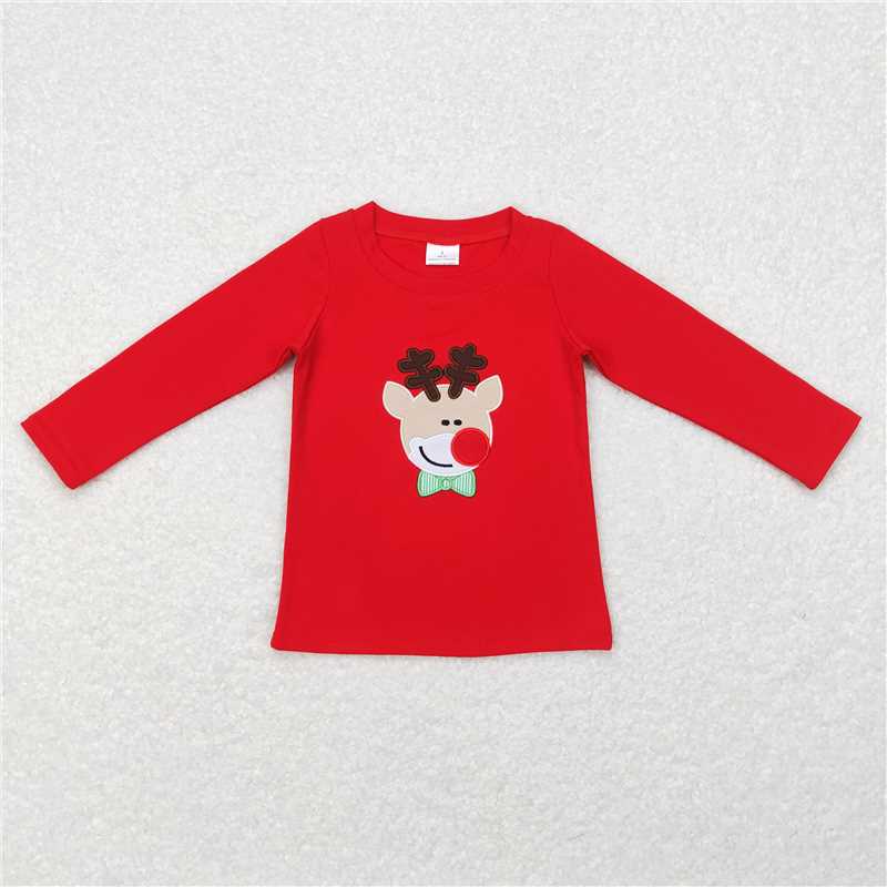 Baby Boys Solid Long Sleeve Tees: Trucker Print & Animal Print Styles