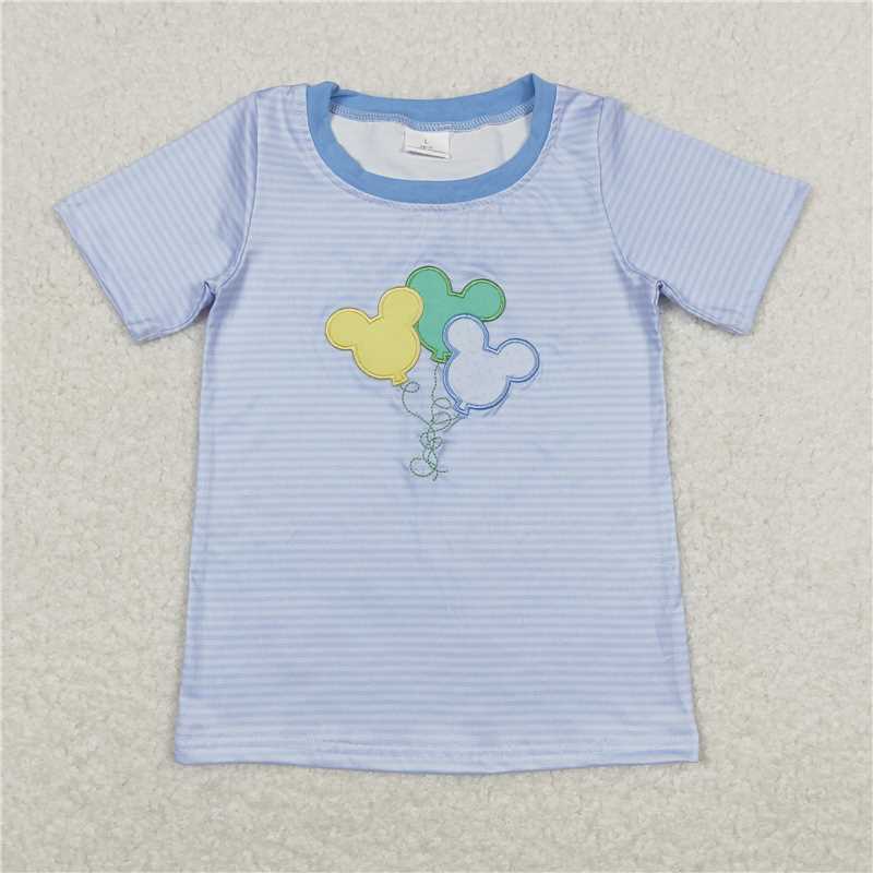 BT0482 Baby Boys Balloon Short Sleeve Tee Shirt Tops