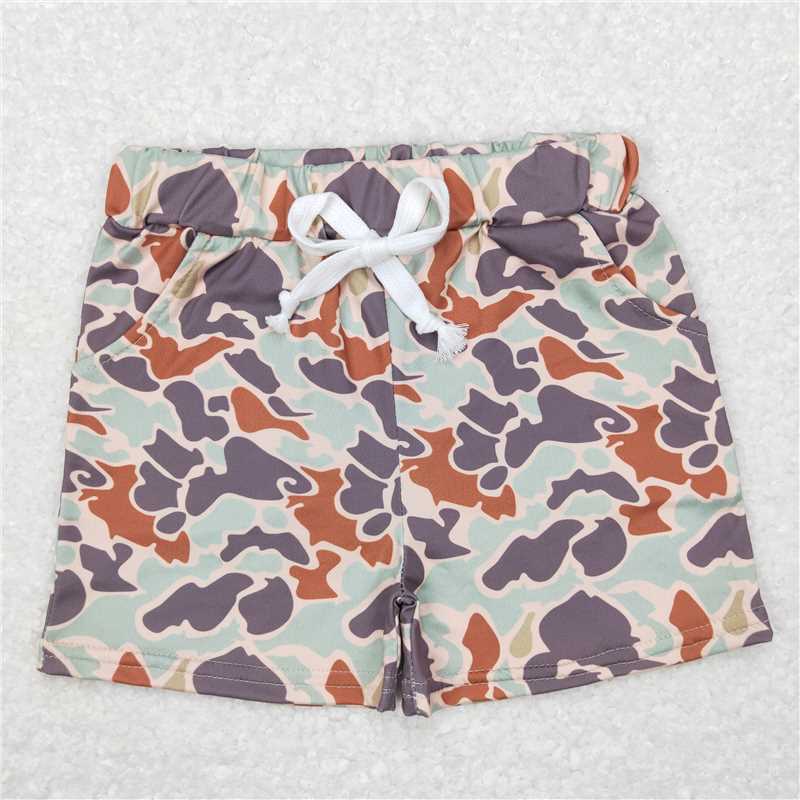 SS0138 Camouflage pocket shorts