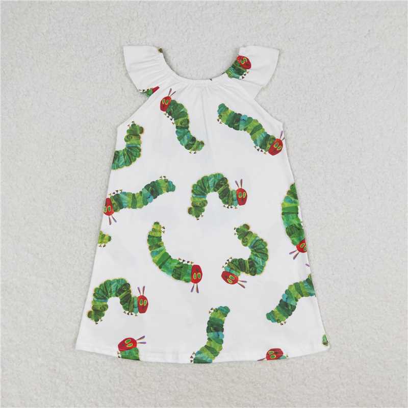 Boys and Girls Caterpillar Bandage Summer Mixed Outfit