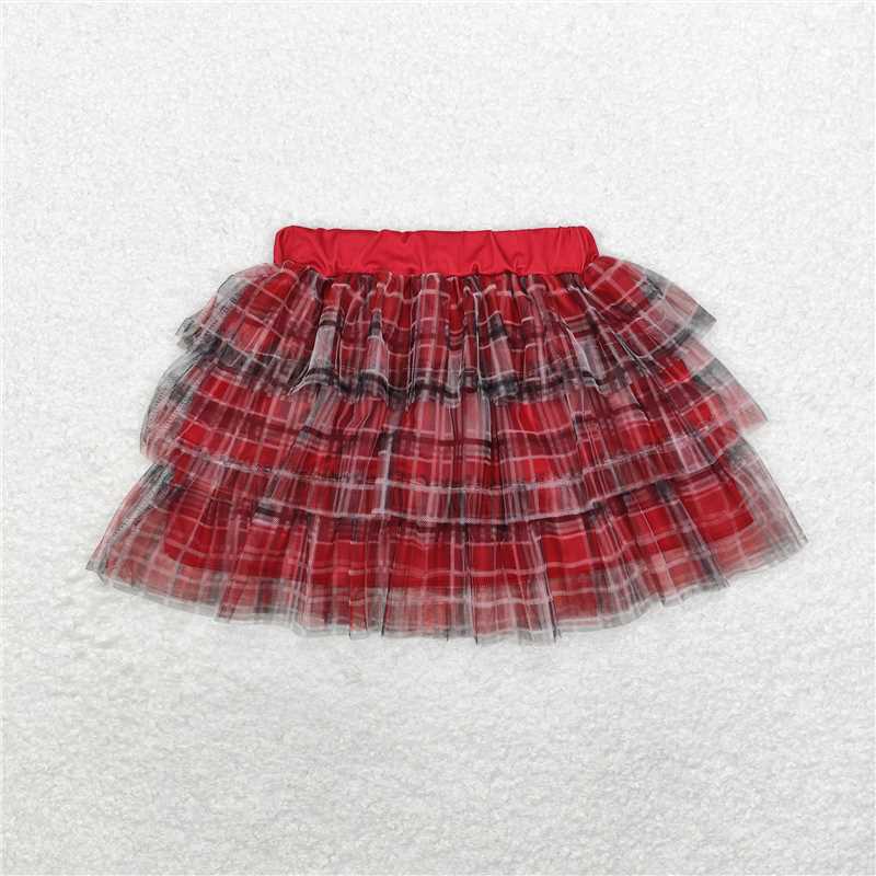 GLK0033 Baby Girls Christmas Tutu Knee Length Skirts
