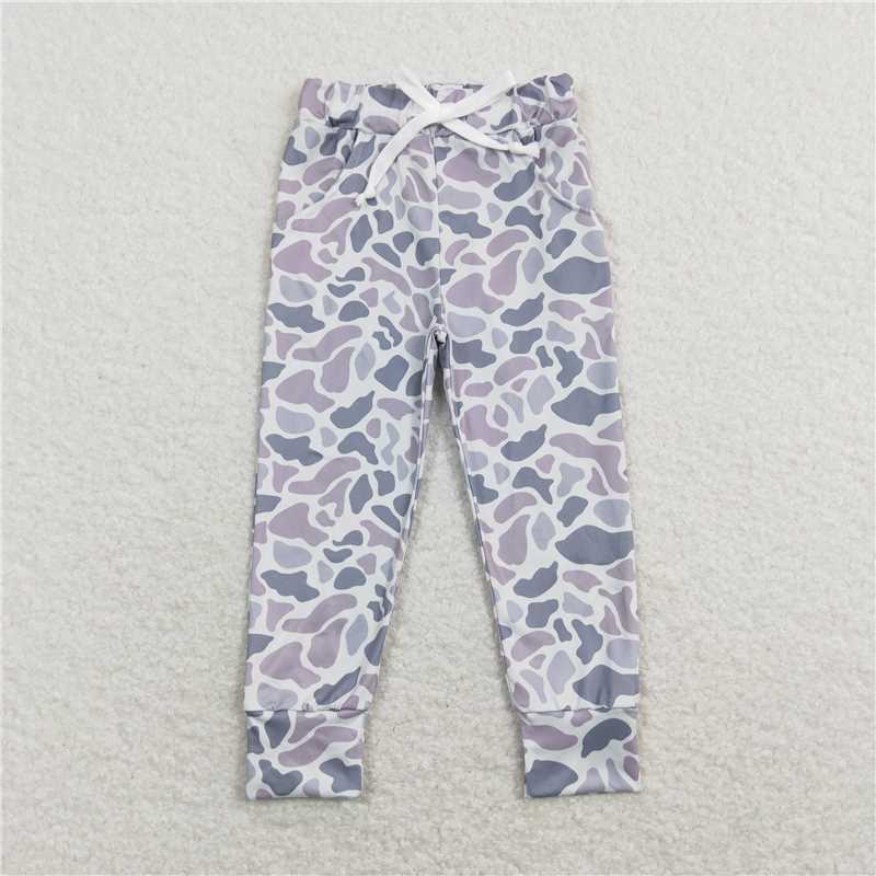 USA Shop (in stock)P0420 Baby Boys Grey Camo Brother Hunting Spring Summer Clothes Sets
