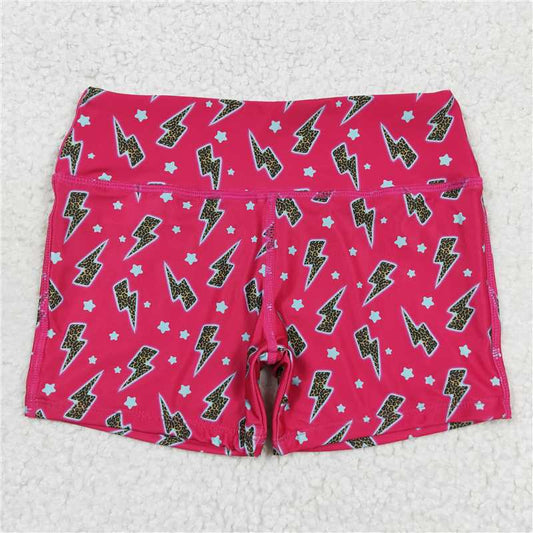 SS0216  Baby Girls Pink Thunder Biking Summer Bottoms Shorts