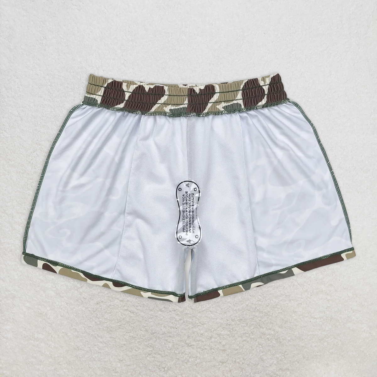 S0475 RTS NO MOQ Baby Boys Summer Swimsuits Camo kids boys summer swim trunks