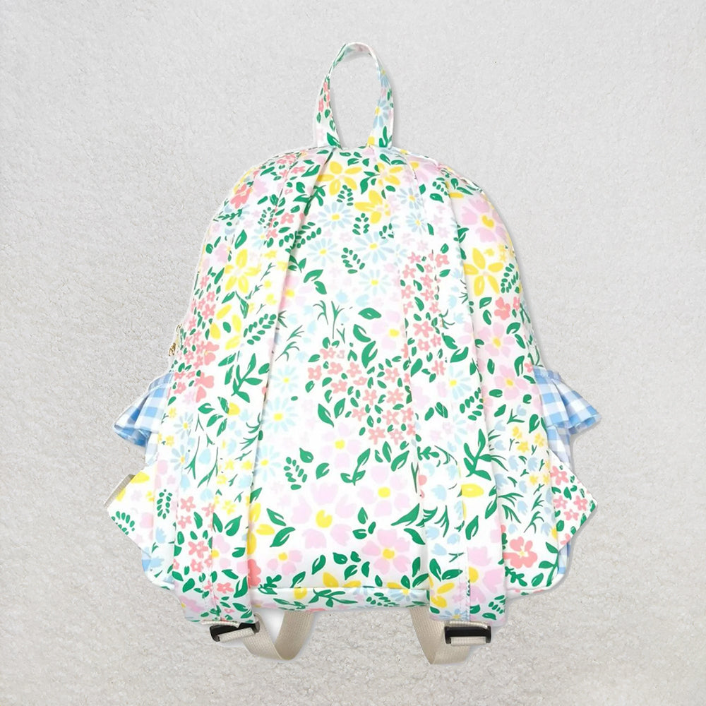 RTS NO MOQ (In stock)BA0097 Baby Bags Baby Girls Children Colorful Flowers Back Bags