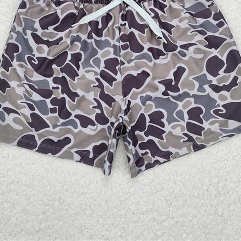4.11 SS0079 RTS NO MOQ Baby Boys Summer Swimsuits Camo summer boy swim trunks