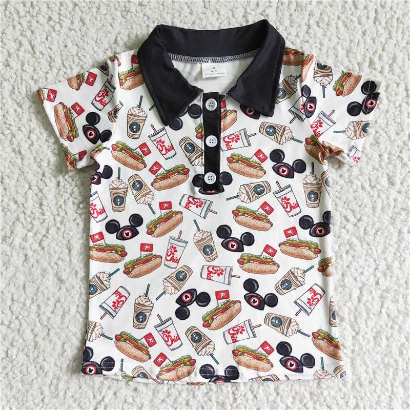 BT0021 Baby Boys favarite things shirts