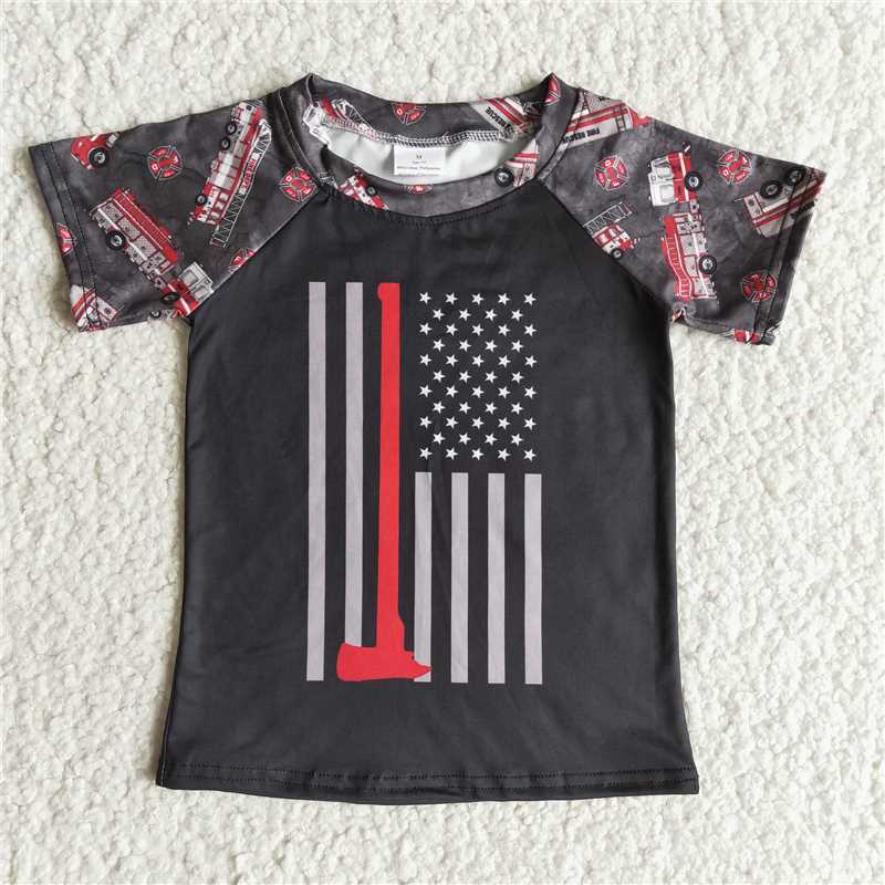 C5-5-1 Flag boys shirts 3