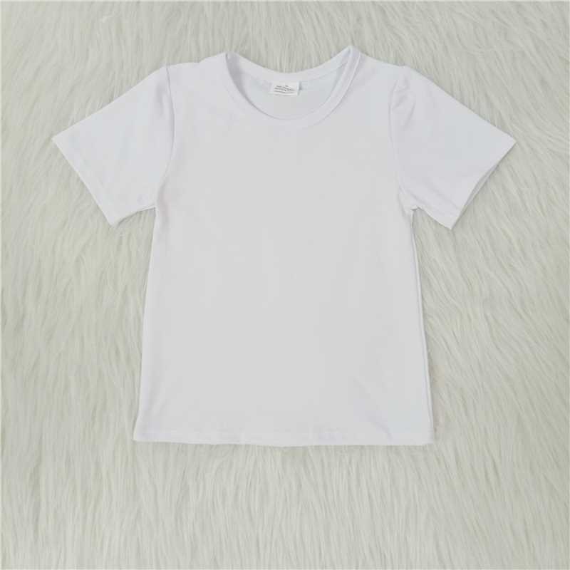 A10-1-1 White Solid T-shirt
