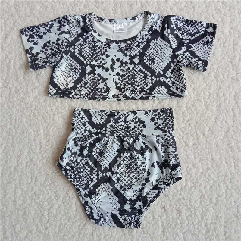 B12-12 Snake pattern high quality bummie set