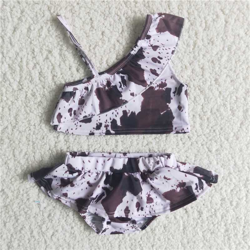 C13-4 cow print Swimsuits