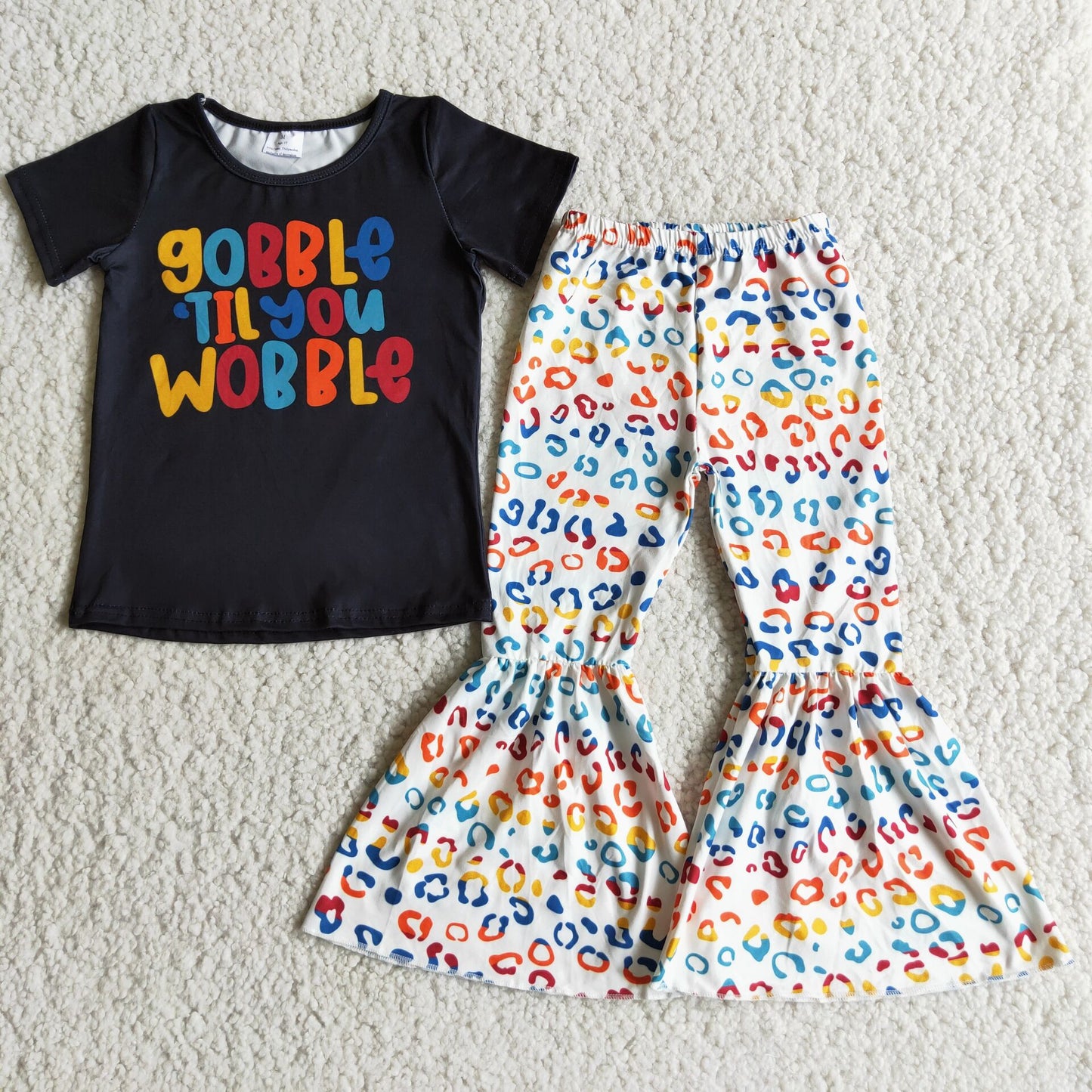 E4-1 Gobble til wobble shirt leoprad pants No reviews